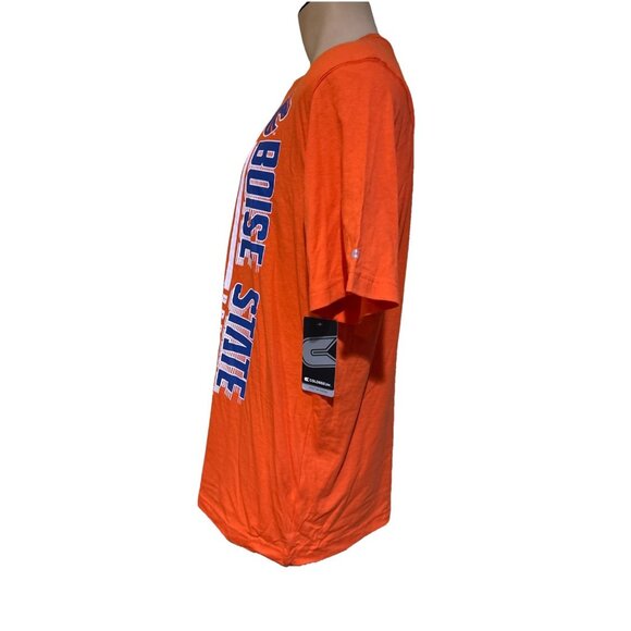 New BSU Boise State University Broncos Colosseum Orange Shirt Mens  L - Picture 4 of 8